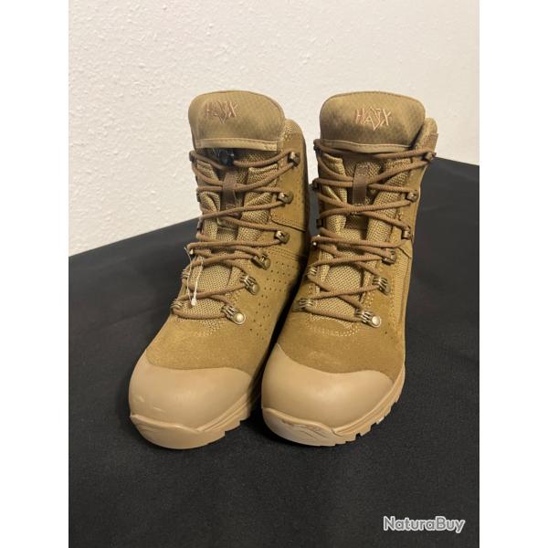 HAIX - Nouveau mod�le - Chaussures tactiques PRO - Semelles Vibram - �tat neuf -Taille  38