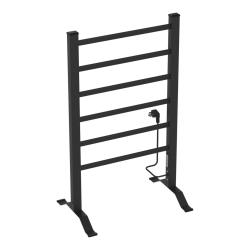 S&egrave;che-serviettes &eacute;lectrique avec radiateur 85 x 55 cm 100 watts noir 03_0010757