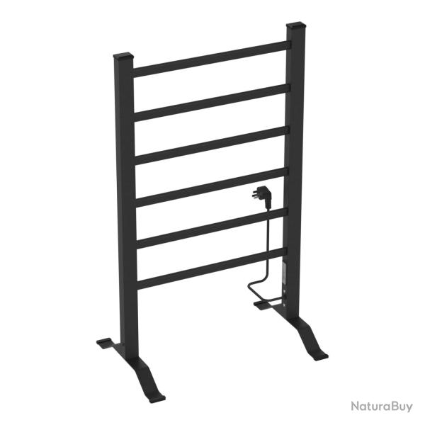 S�che-serviettes �lectrique avec radiateur 85 x 55 cm 100 watts noir 03_0010757
