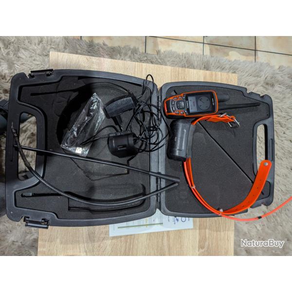 Collier gps garmin et la centrale a 320