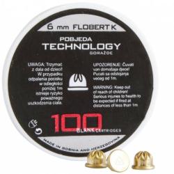 CARTOUCHE MAXXTECH A BLANC , CALIBRE:6MM. BOITE DE 100.