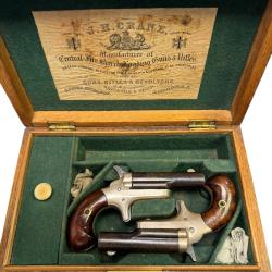 coffret double colt derringer  3 eme mod&egrave;le cal 41 rf