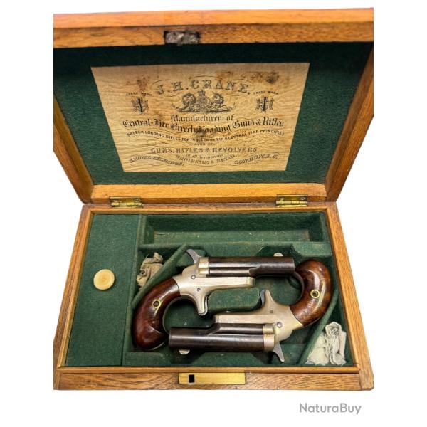 coffret double colt derringer  3 eme mod�le cal 41 rf