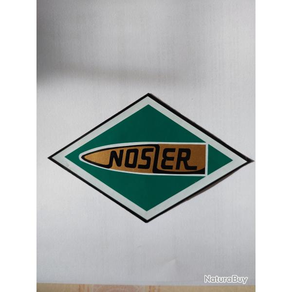 VEND AUTOCOLLANT NOSLER NEUF.