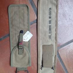 MILITARIA - Trousse vide pour accessoires de netoyage U.S Original Mod&egrave;le M1/M2