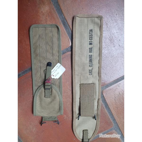 MILITARIA - Trousse vide pour accessoires de netoyage U.S Original Mod�le M1/M2