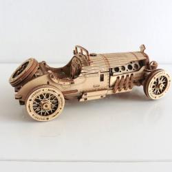Voiture de Sport Grand Prix en Bois