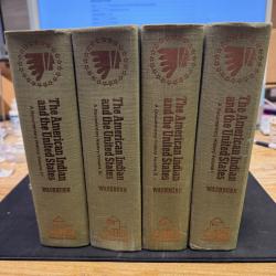 american indian and the united states washburn wilcomb 1 st &eacute;dition   4 volumes