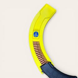 Speedloader AK "Akiquita" - Chargette Rapide 30 Coups 7.62x39 & 5,45 - Jaune Banane