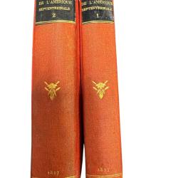 magnifique ouvrage sur les r&eacute;volutions d am&eacute;rique 1824/1825. la fayette