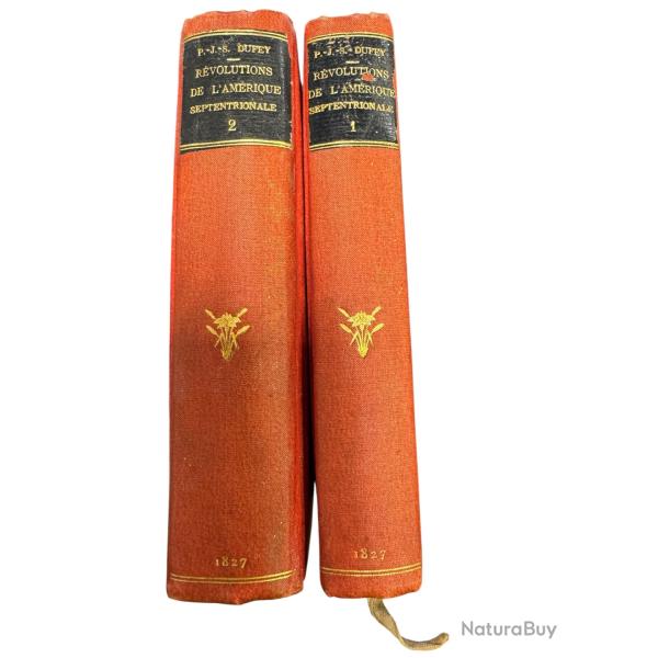 magnifique ouvrage sur les r�volutions d am�rique 1824/1825. la fayette
