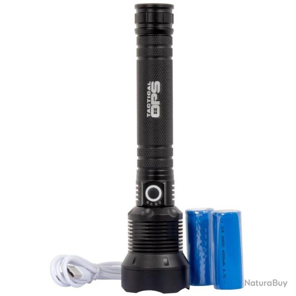Lampe torche LED rechargeable Tactical Ops 10 000 lumens