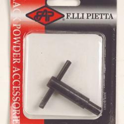 Cl&eacute; d&eacute;monte chemin&eacute;e seule PM  Marque Pietta (Nipples Wrench)