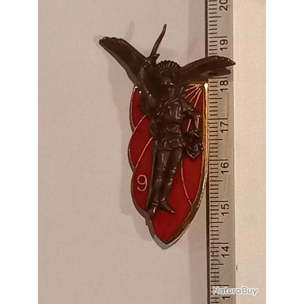 Insigne du 9�me r�giment de chasseurs parachutistes (9�me RCP)