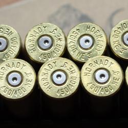 PROMO ! 2 Boites de 20 &eacute;tuis .450-400 NITRO EXPRESS Hornady  tir&eacute;es une fois ,jamais recharg&eacute;es