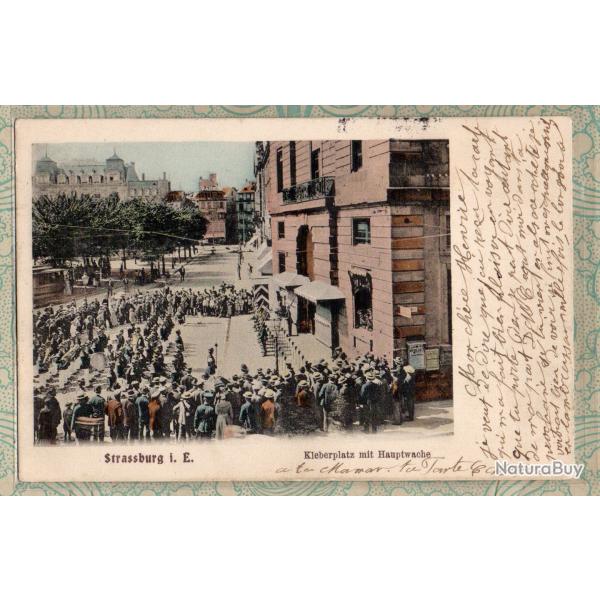 CPA - STRASBOURG STRASSBURG i. Els. HAUPTWACHE -  N�3795