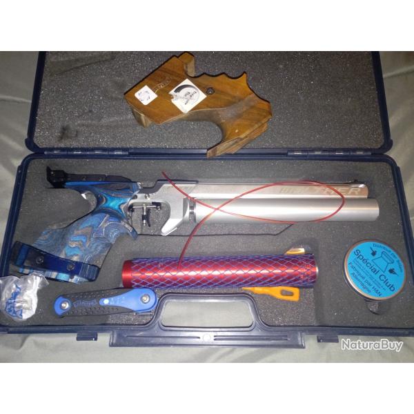 Pistolet WALTHER LP 400 de comp�tition et tir sportif � plomb, 1� aux ench�res !!