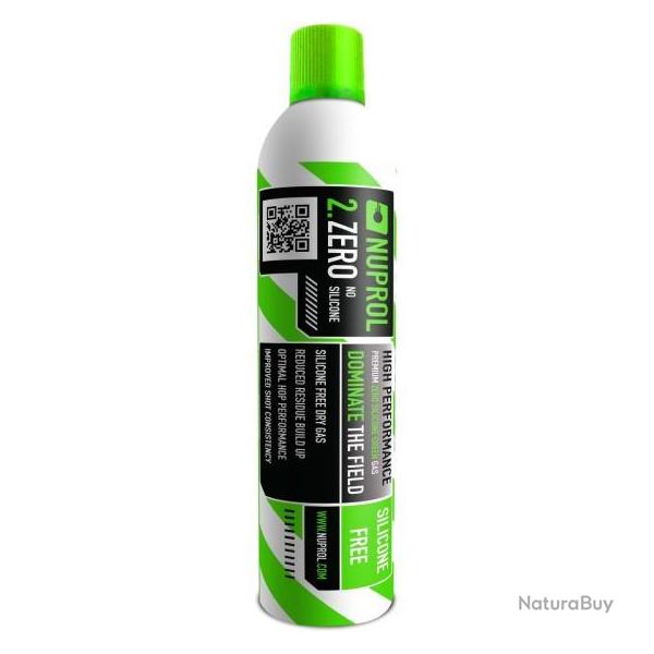 Gaz Airsoft Nuprol 2.ZERO Silicone Free Green Gas