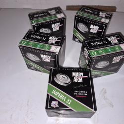 Cartouches MARY ARM Imp&eacute;ria calibre 12/70 32 g culot de 16 plomb n&deg; 7