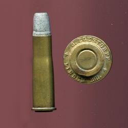 10.5 x 47 R Scheiben Gewehr - RARE - marquage : G.EGESTORFF * LINDEN B/H * - balle plomb 10.74 mm