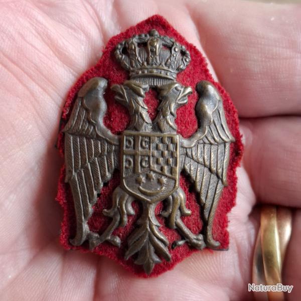 INSIGNE ROYAUME YOUGOSLAVE WW2 ( SERBIE - CROATIE - SLOVENIE 1929 / 1945 ) RARISSIME