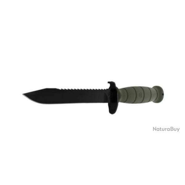 Couteau Glock FM81 avec scie Vert