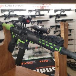 Legacy Armament UT908 AR9 ZOMBIE 9 mm + Lampe + PR URIKAN OCCASION