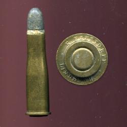 9.5 x 47 R Scheiben Gewehr - RARE calibre Allemand - Ancien marquage : G.EGESTORFF + LINDEN  B/H. +