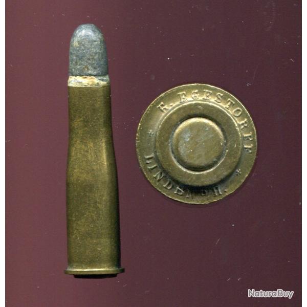 9.5 x 47 R Scheiben Gewehr - RARE calibre Allemand - Ancien marquage : G.EGESTORFF + LINDEN  B/H. +