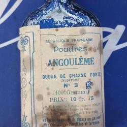 (vends) Une boite vide ancienne poudre noire