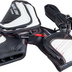 Carquois Avalon POWR 3 poches Droitier (RH) Noir/Blanc