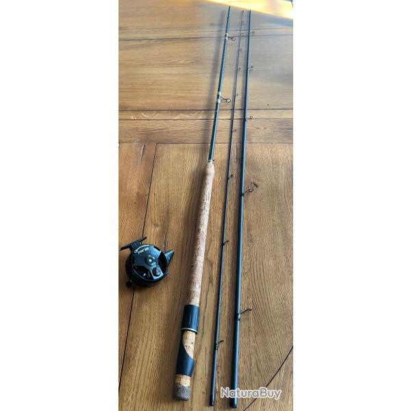 Canne au toc garbolino hexium full flex + moulinet