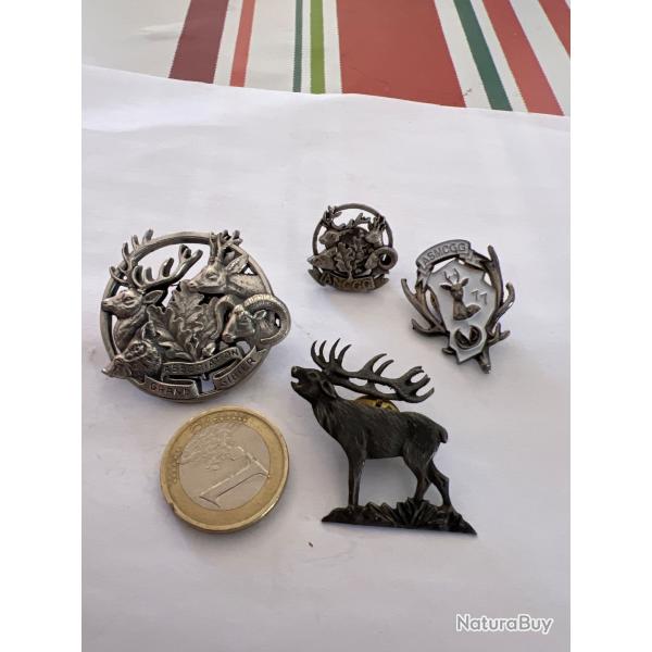 Vends lot de broches, cervid�s