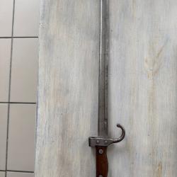 Ba&iuml;onnette japonaise Type 30 (Arisaka)� Mod&egrave;le : C'est une ba&iuml;onnette Type 30, utilis&eacute;e avec les fu