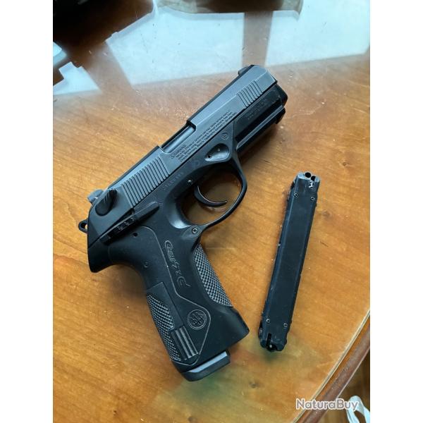 Je vend un lot bille en acier et 15 capsule CO2 pistolet betetta Px4 storm culasse acier barillet 16