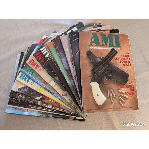 A M I / A R M I - Lot de 14 revues ( AMI 1 )