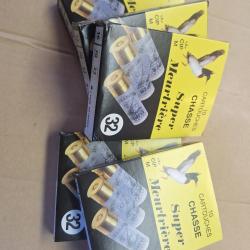 Cartouches chasse super meurtriere calibre 16/70       6 lyon