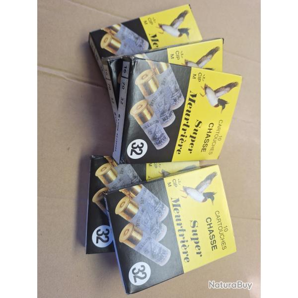 Cartouches chasse super meurtriere calibre 16/70       6 lyon