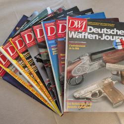Deutsches Waffen Journal - Lot de 9 revues ( DWJ 1 )