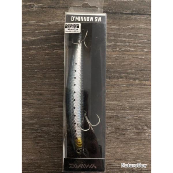 Leurre poisson nageur D'MINNOW SW