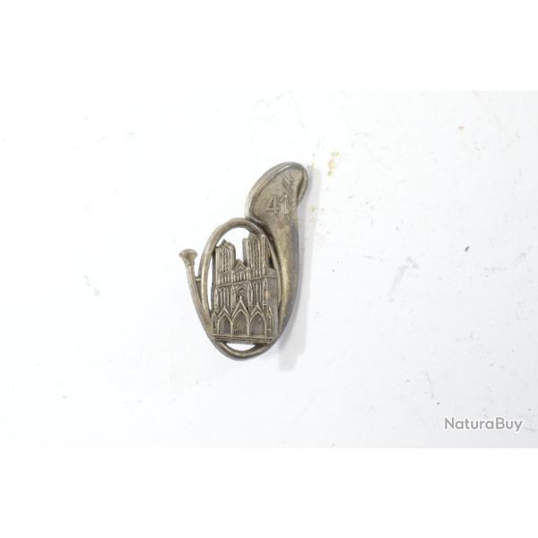 Insigne 41e Groupe de Chasseurs Port�s 41 GCP (r�serve) cath�drale Reims Fraisse PARIS