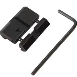 Convertisseur rail de 11 &agrave; 22mm picatinny