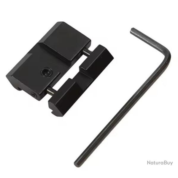 Convertisseur rail de 11 � 22mm picatinny
