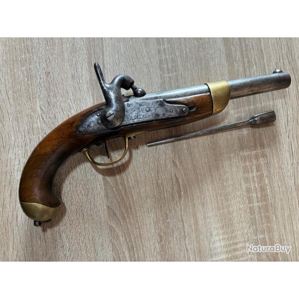 Pistolet de cavalerie Mle 1816 - 1822T bis Manuf. Royale de Charleville