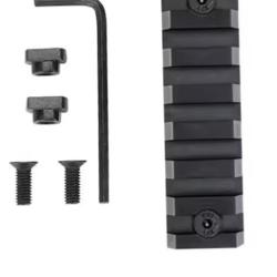 Rail tactique picatinny  7 slots