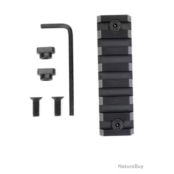 Rail tactique picatinny  7 slots