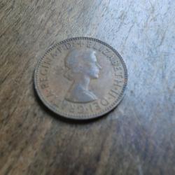 monnaie halfe penny elizabeth II   1967   1967