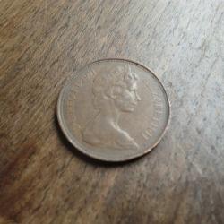 monnaie 2 pence  elizabeth II   1971