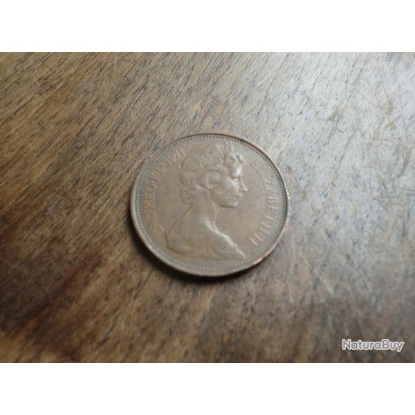 monnaie 2 pence  elizabeth II   1971