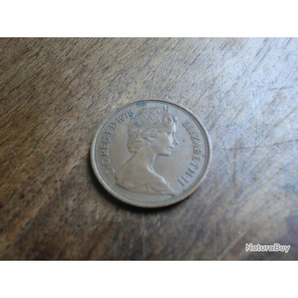 monnaie 2 pence  elizabeth II   1978